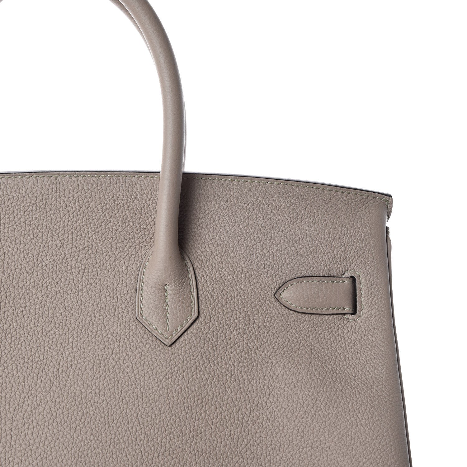 Hermes Togo Birkin 35 Gris Tourterelle 13 of 34