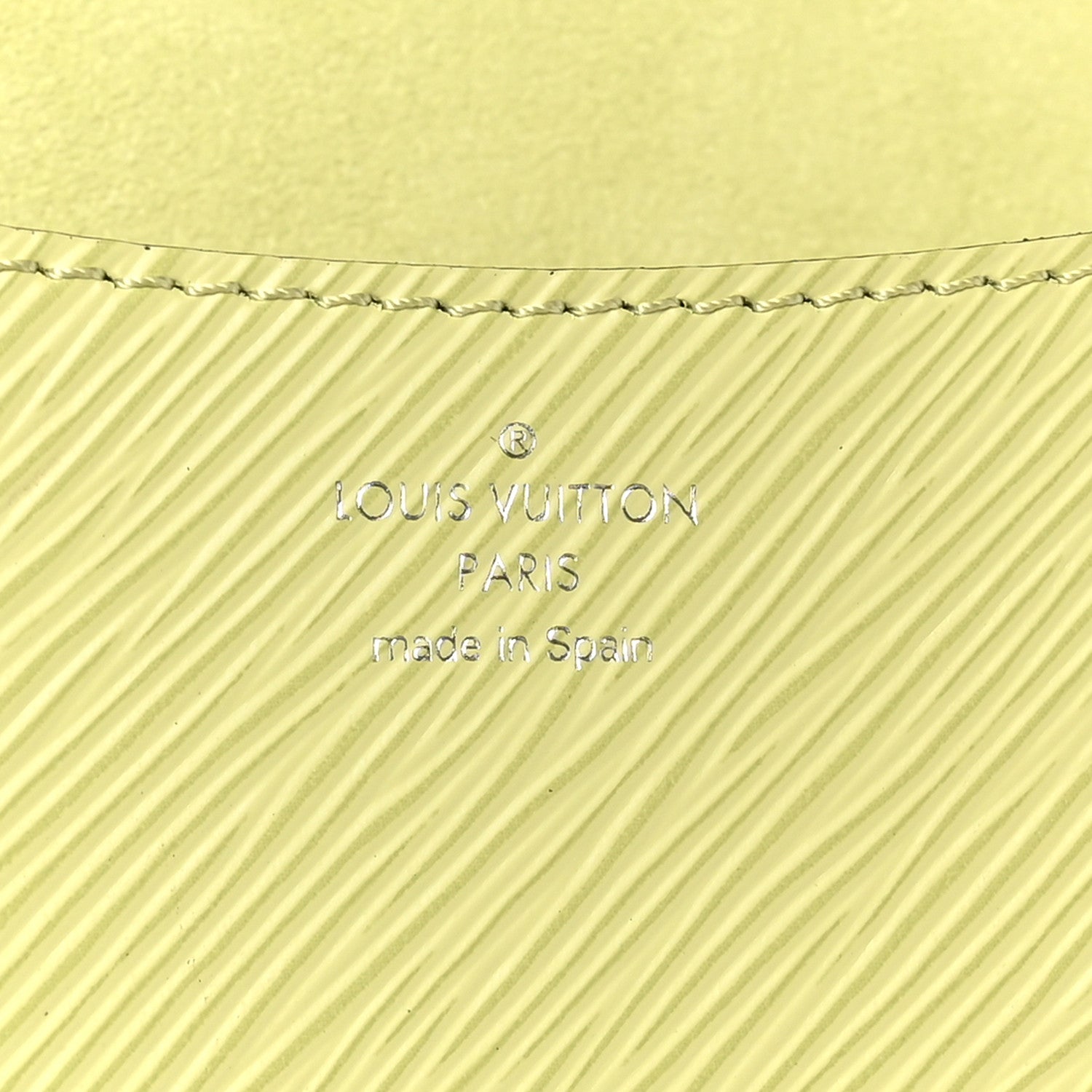 Louis Vuitton Epi Buci Crossbody Light Green 6 of 9