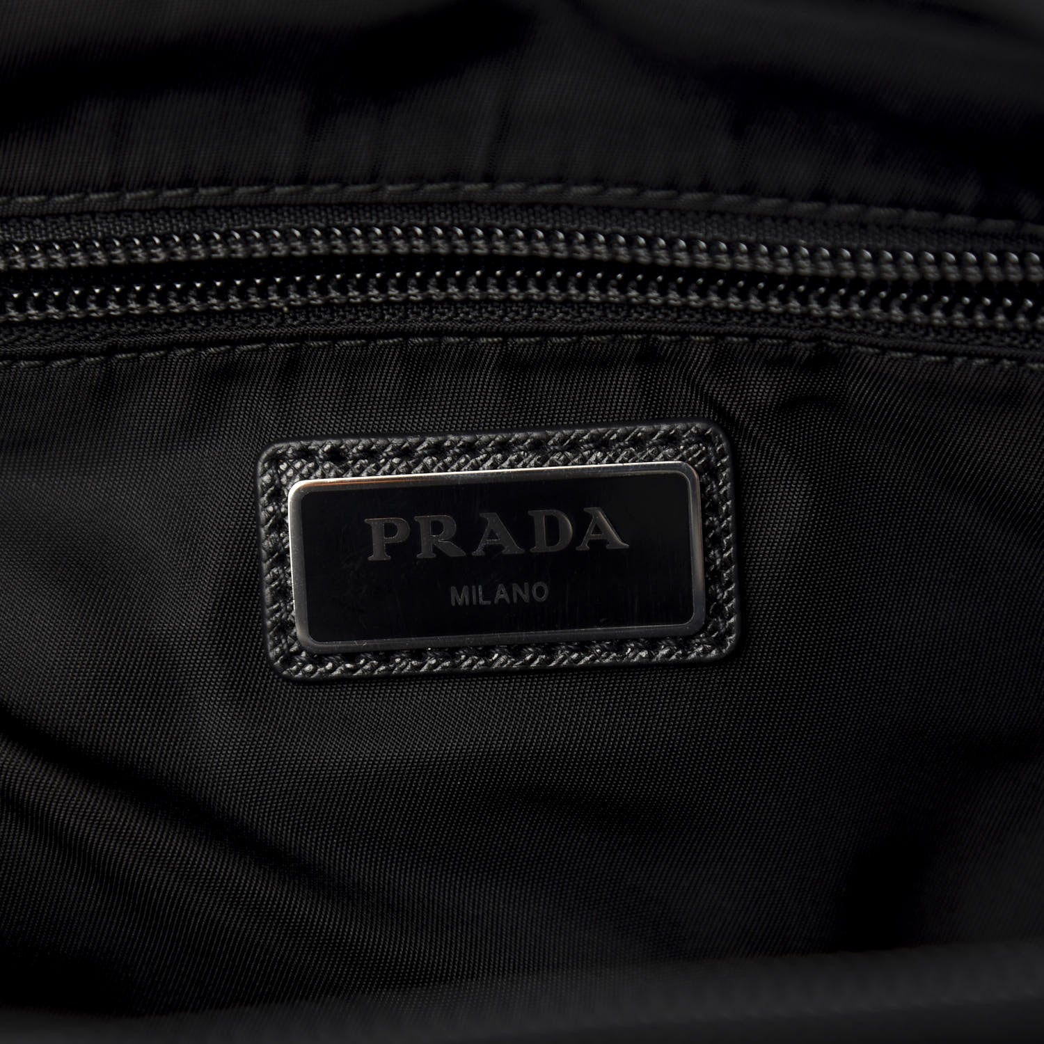 Prada Tessuto Nylon Montagna Harness Bag Black 5 of 10