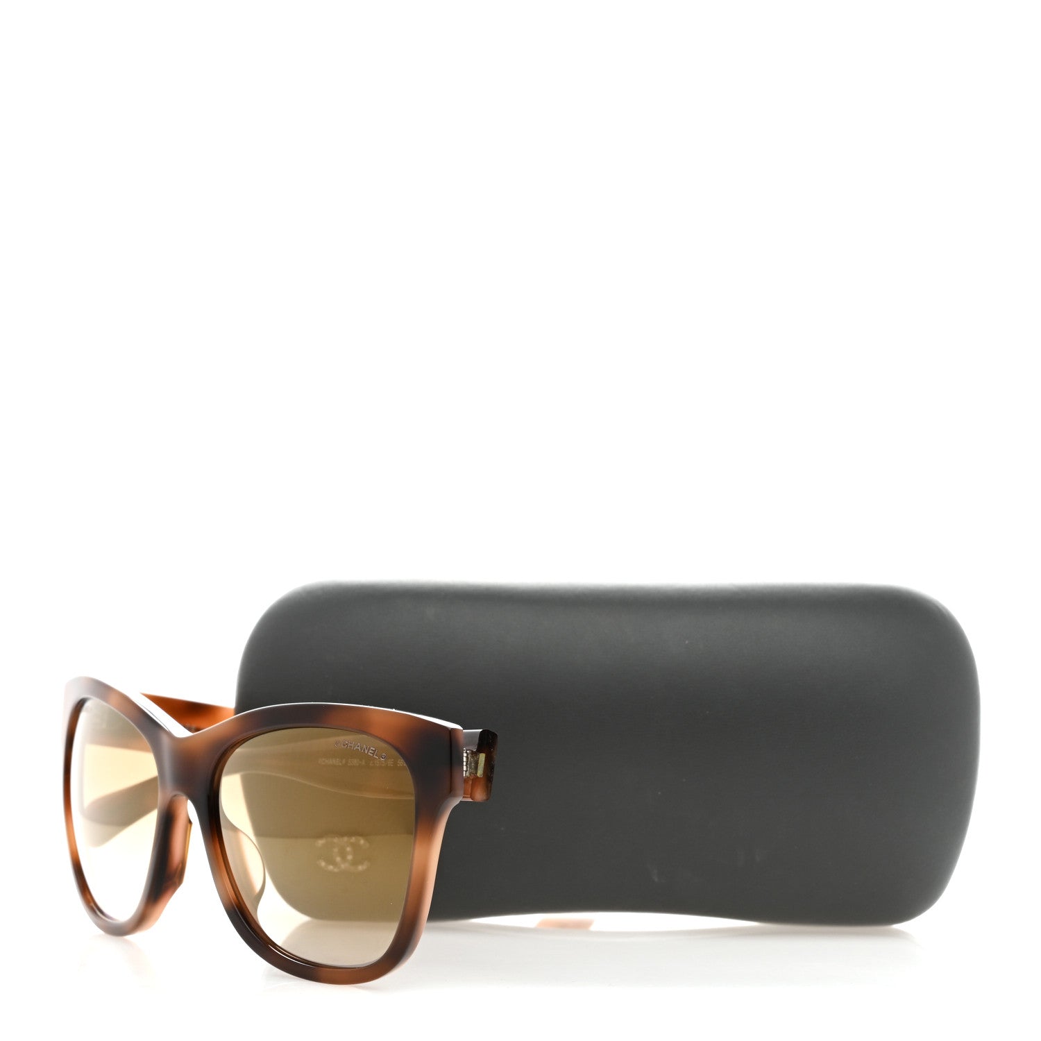 Chanel Acetate Mirrored Runway Square Sunglasses 5380-A Dark Tortoise 8 of 8