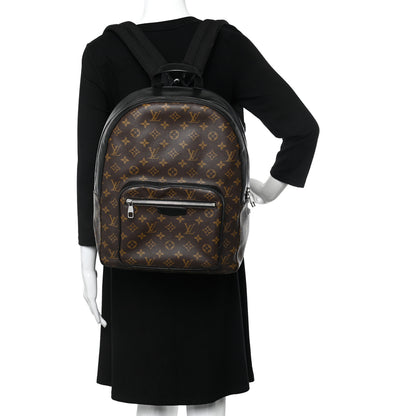 Louis Vuitton Monogram Macassar Josh Backpack 2 of 11