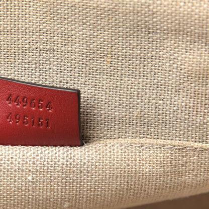 Gucci Soft Microguccissima Mini Dome Bag Rosso 8 of 14