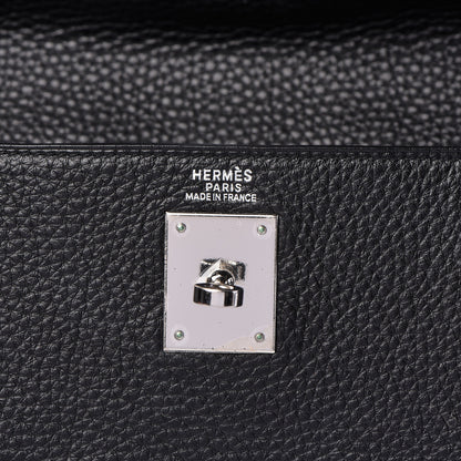 Hermes Taurillon Clemence Kelly Retourne 32 Black 25 of 37