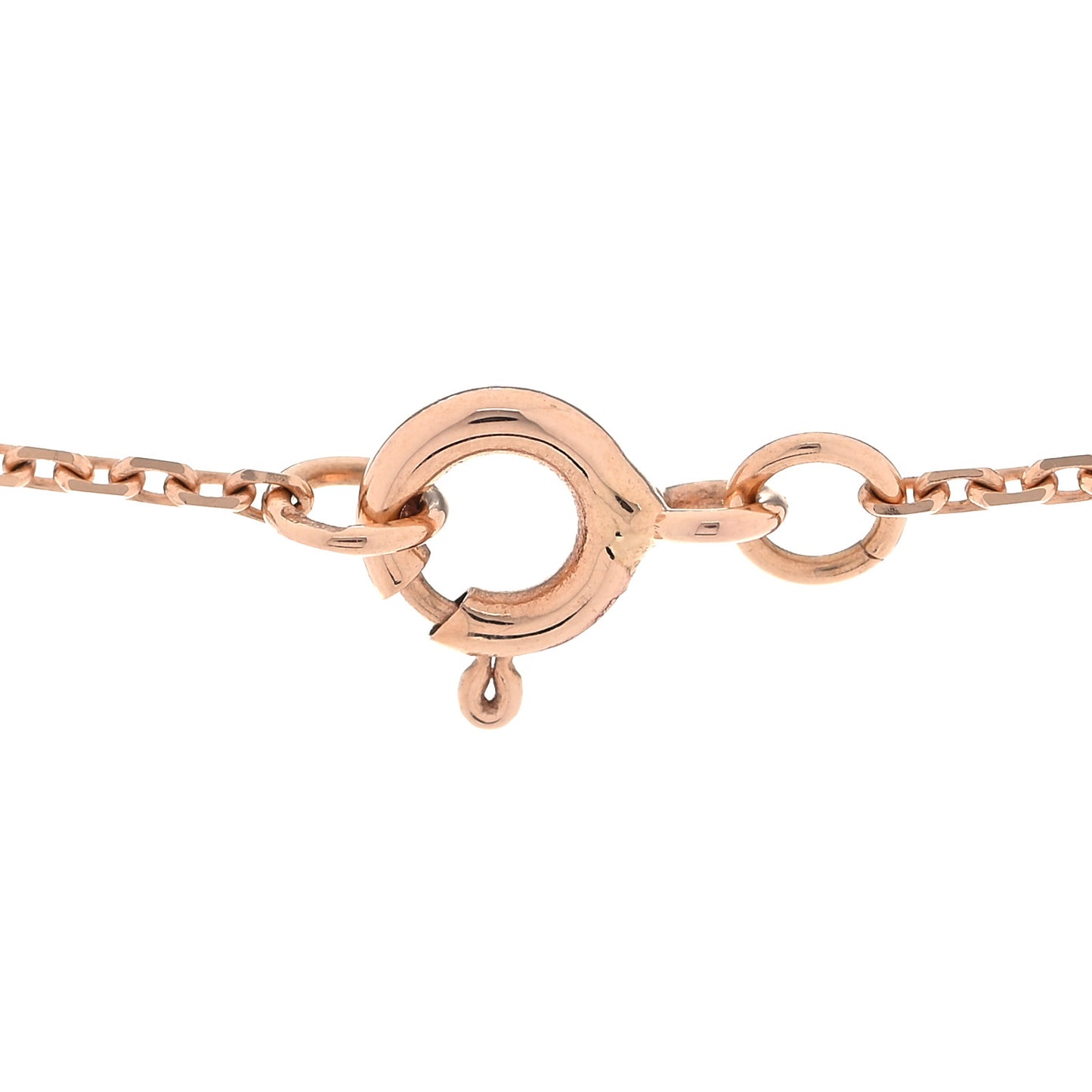 18K Pink Gold Diamond Pink Mother of Pearl Color Blossom BB Star Pendant Necklace