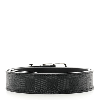 Louis Vuitton Damier Graphite 30mm Neogram LV Belt 90 36 2 of 6