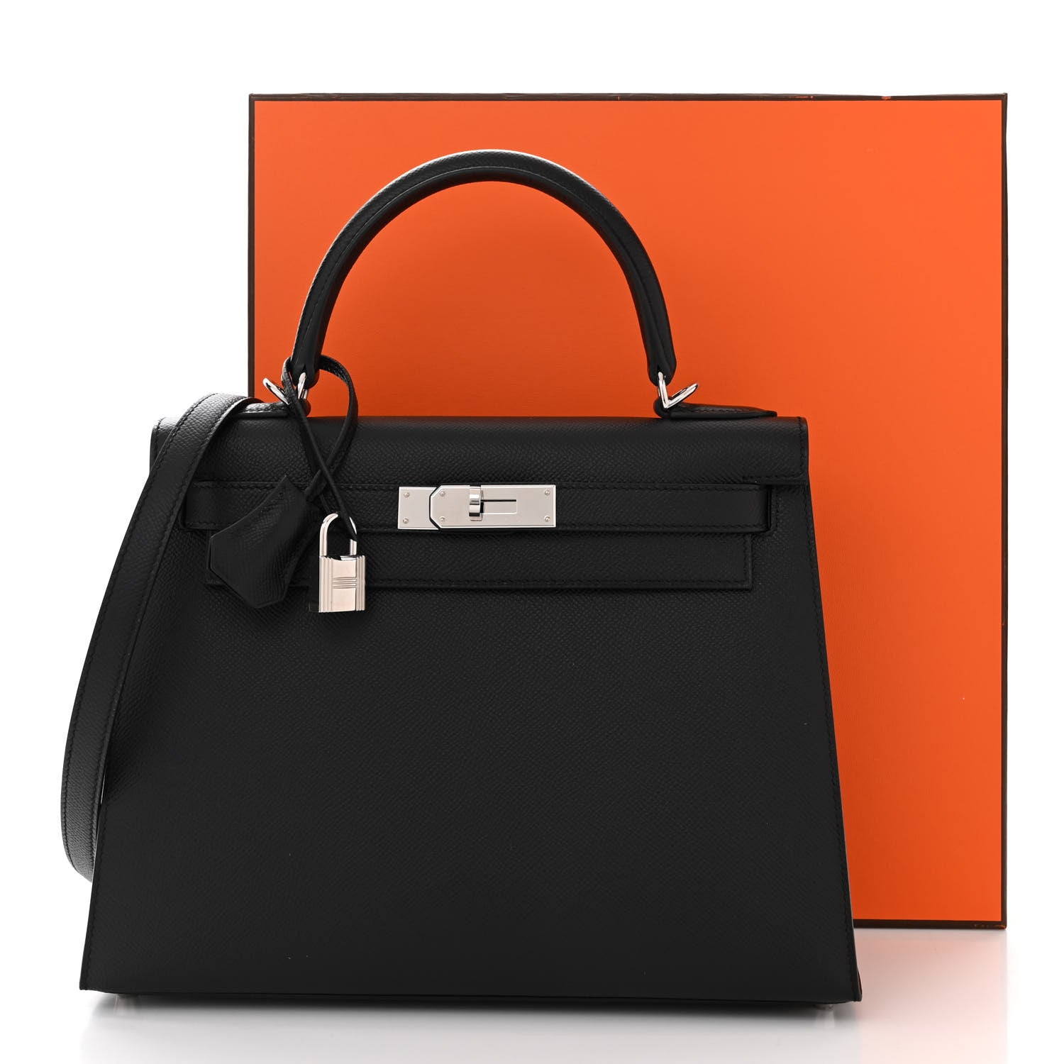 Hermes Epsom Kelly Sellier 28 Black 11 of 11