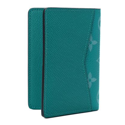 Louis Vuitton Monogram Taiga Pocket Organizer Vert 3 of 12