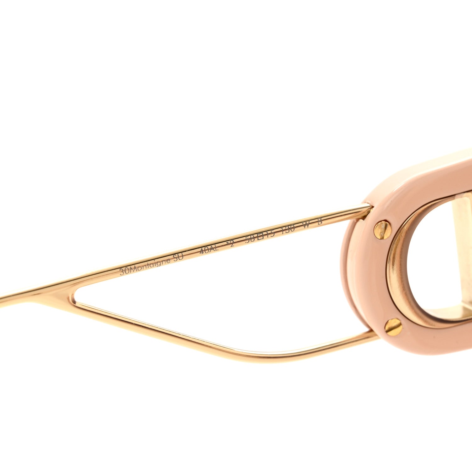 Christian Dior Square 30 Montaigne Sunglasses White 7 of 8