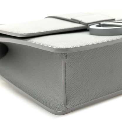 Christian Dior Ultra Matte Grained Calfskin 30 Montaigne Flap Bag Grey 8 of 10