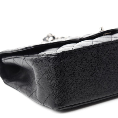 Chanel Caviar Quilted Jumbo Single Flap Black 6 of 11