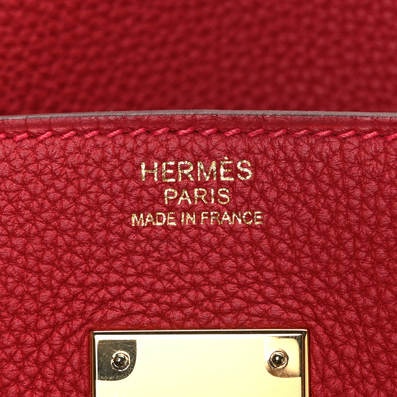 Hermes Togo Birkin 30 Rouge Vif 6 of 10