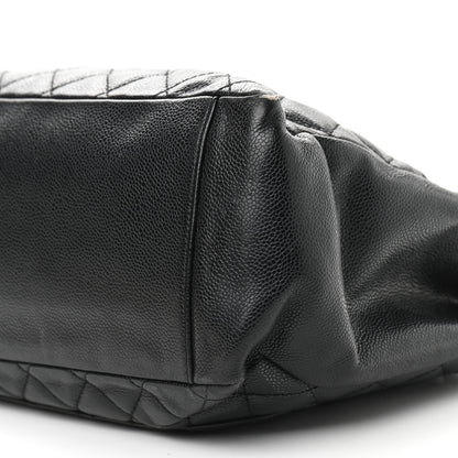 Chanel Caviar Quilted Grand Shopping Tote GST Black 13 of 19