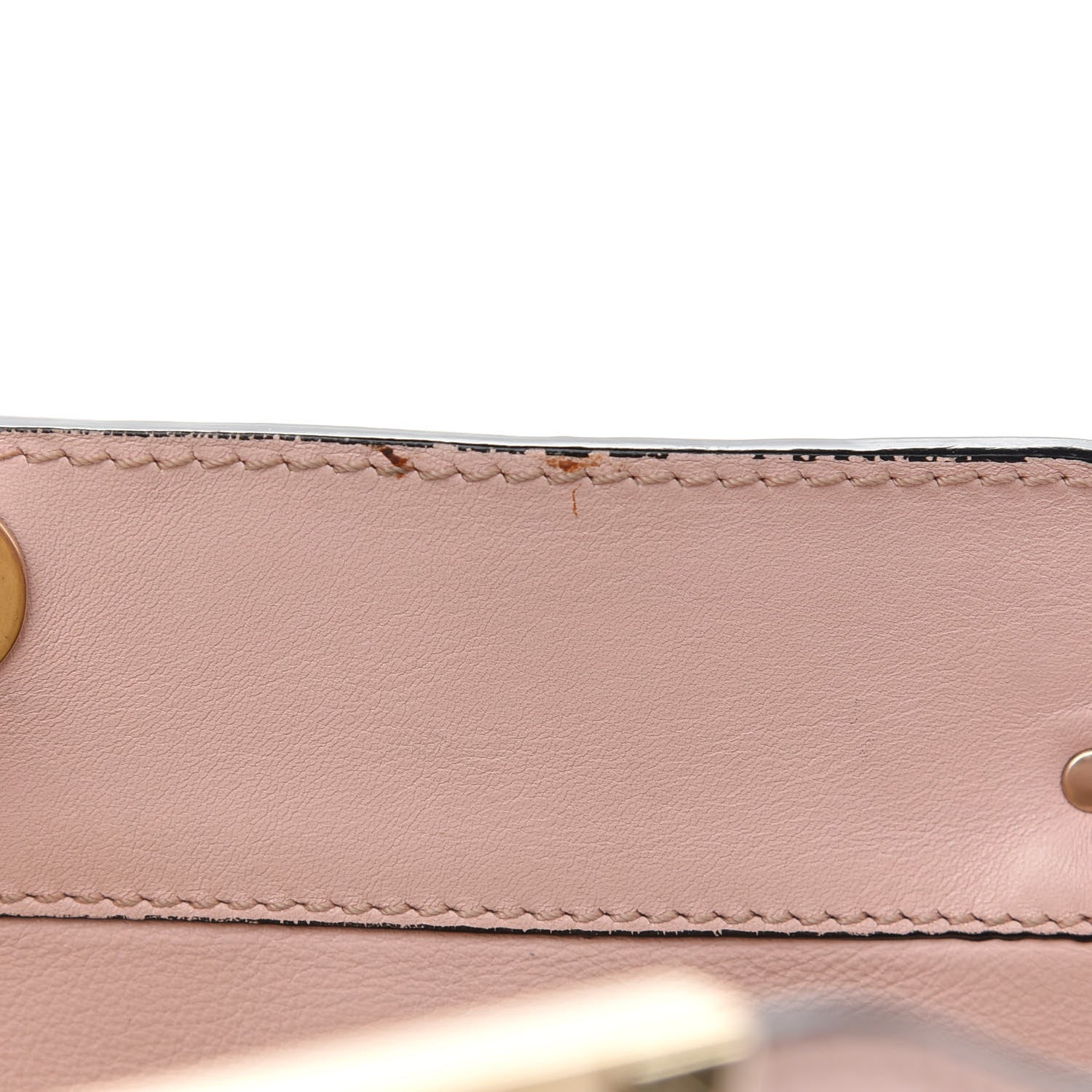 Valentino Garavani Vitello Small Rockstud Double Handle Tote Water Rose 10 of 11