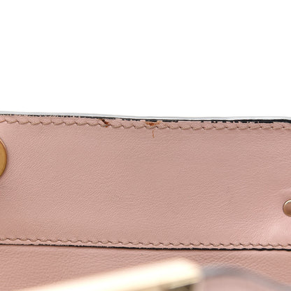 Valentino Garavani Vitello Small Rockstud Double Handle Tote Water Rose 10 of 11