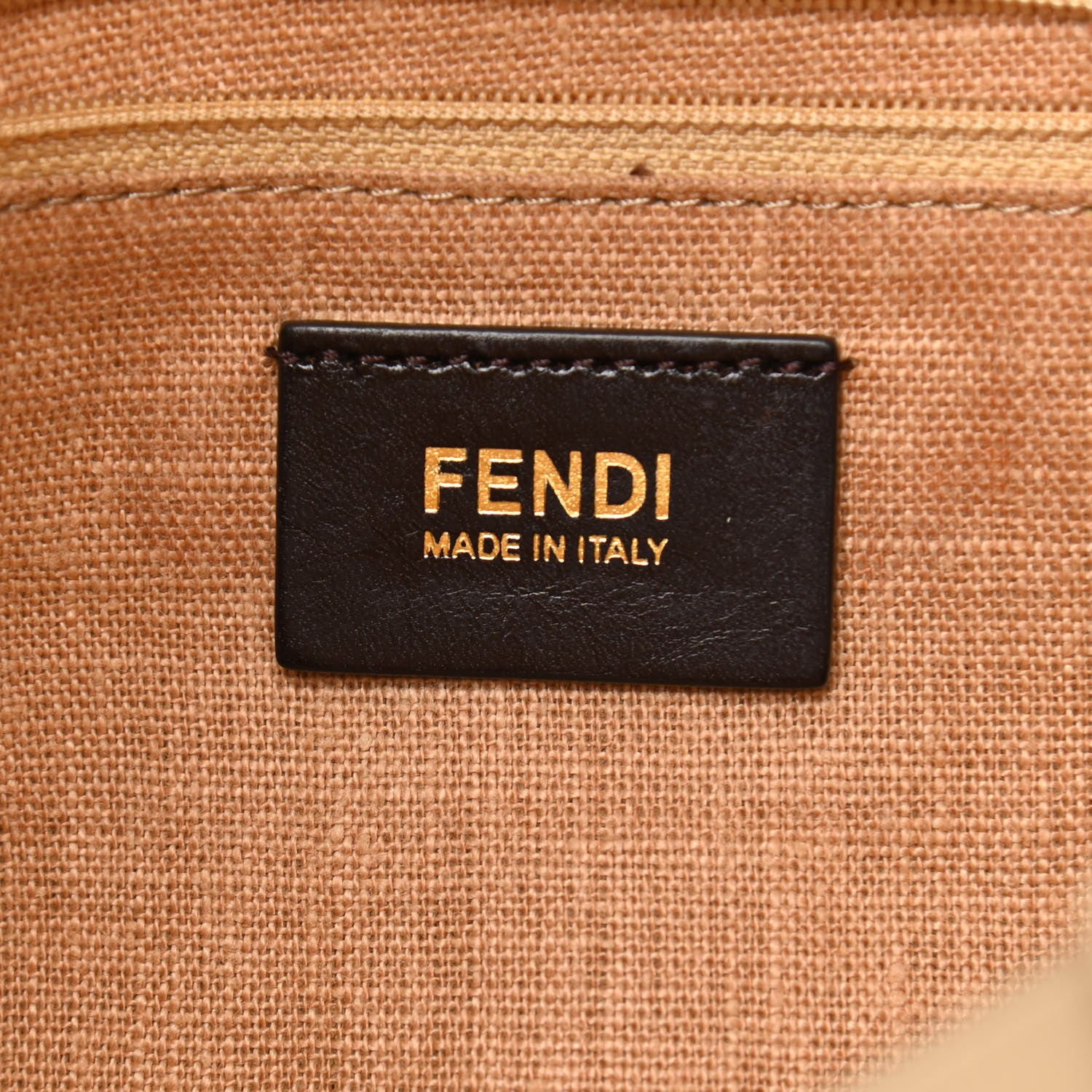 Fendi Canvas Striped Pequin Hobo Multicolor 6 of 11