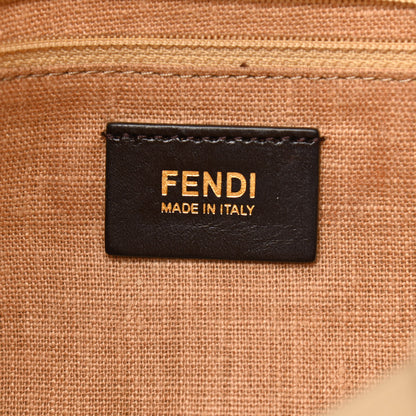Fendi Canvas Striped Pequin Hobo Multicolor 6 of 11