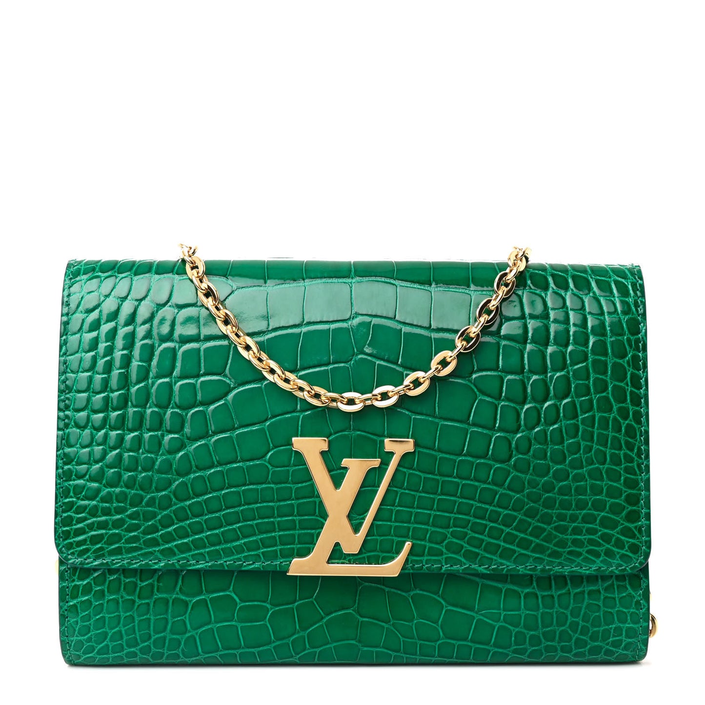 Alligator Chain Louise GM Emerald