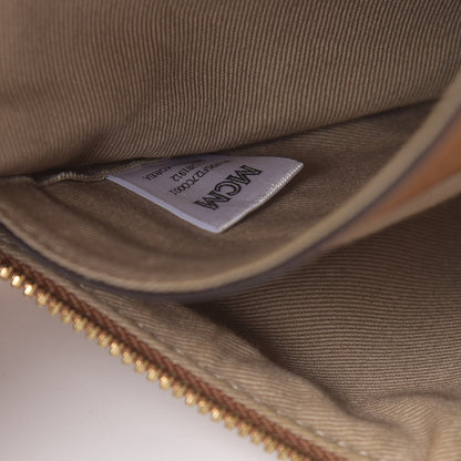 MCM Visetos Small Fusten Belt Bag Cognac 7 of 10