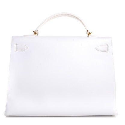Hermes Epsom Kelly Sellier 40 White 21 of 25