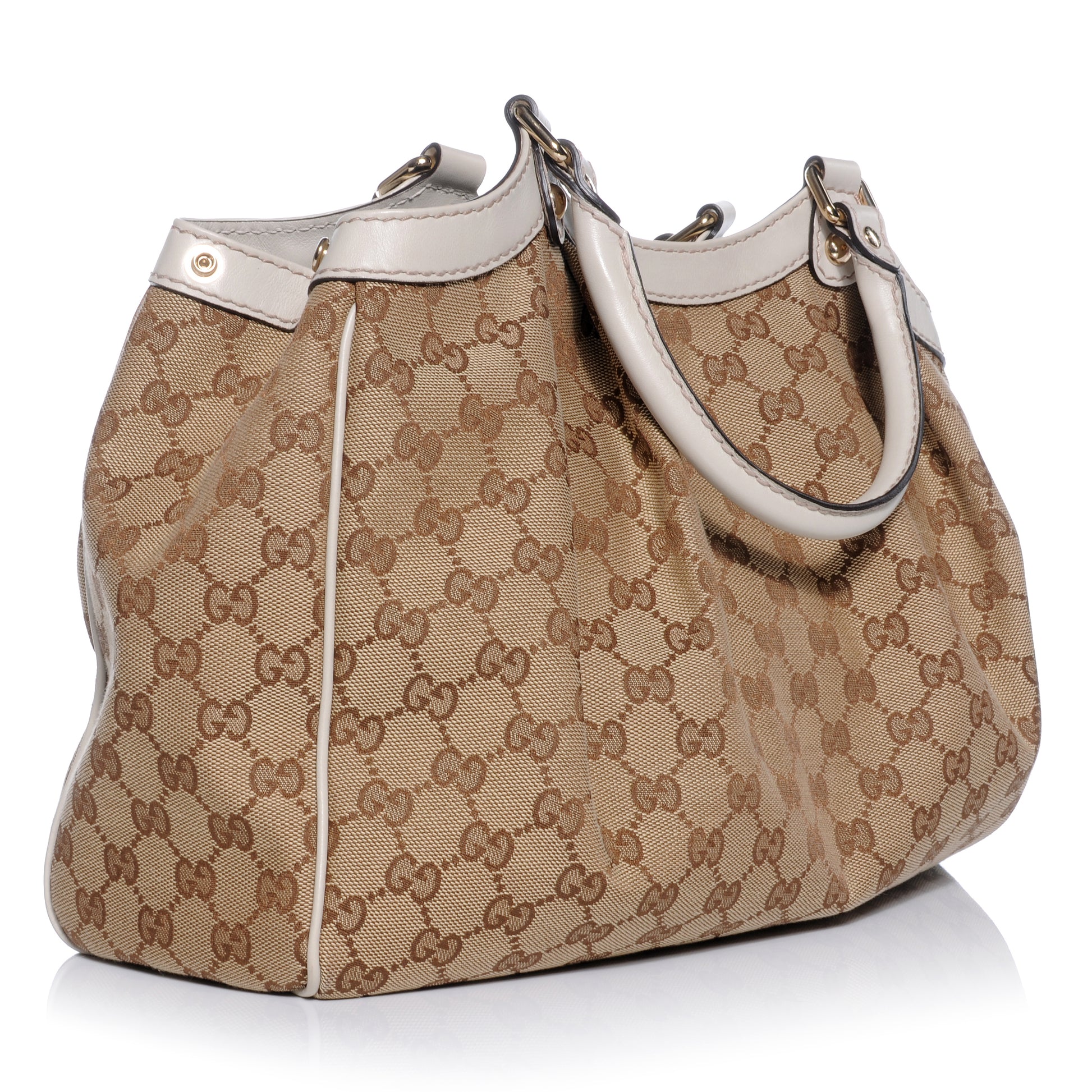 Gucci Monogram Medium Sukey Tote Off White 3 of 8