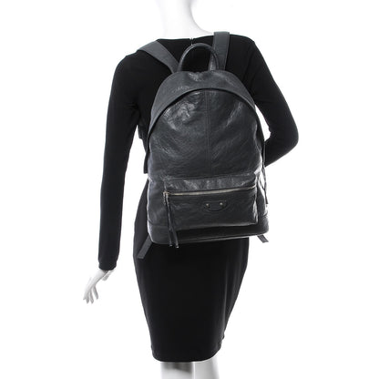 Balenciaga Agneau Classic Hardware Backpack Gris Fossile 2 of 13