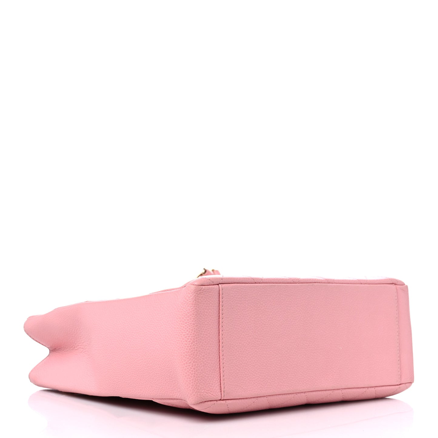 Caviar Quilted Petit Shopping Tote PST Pink