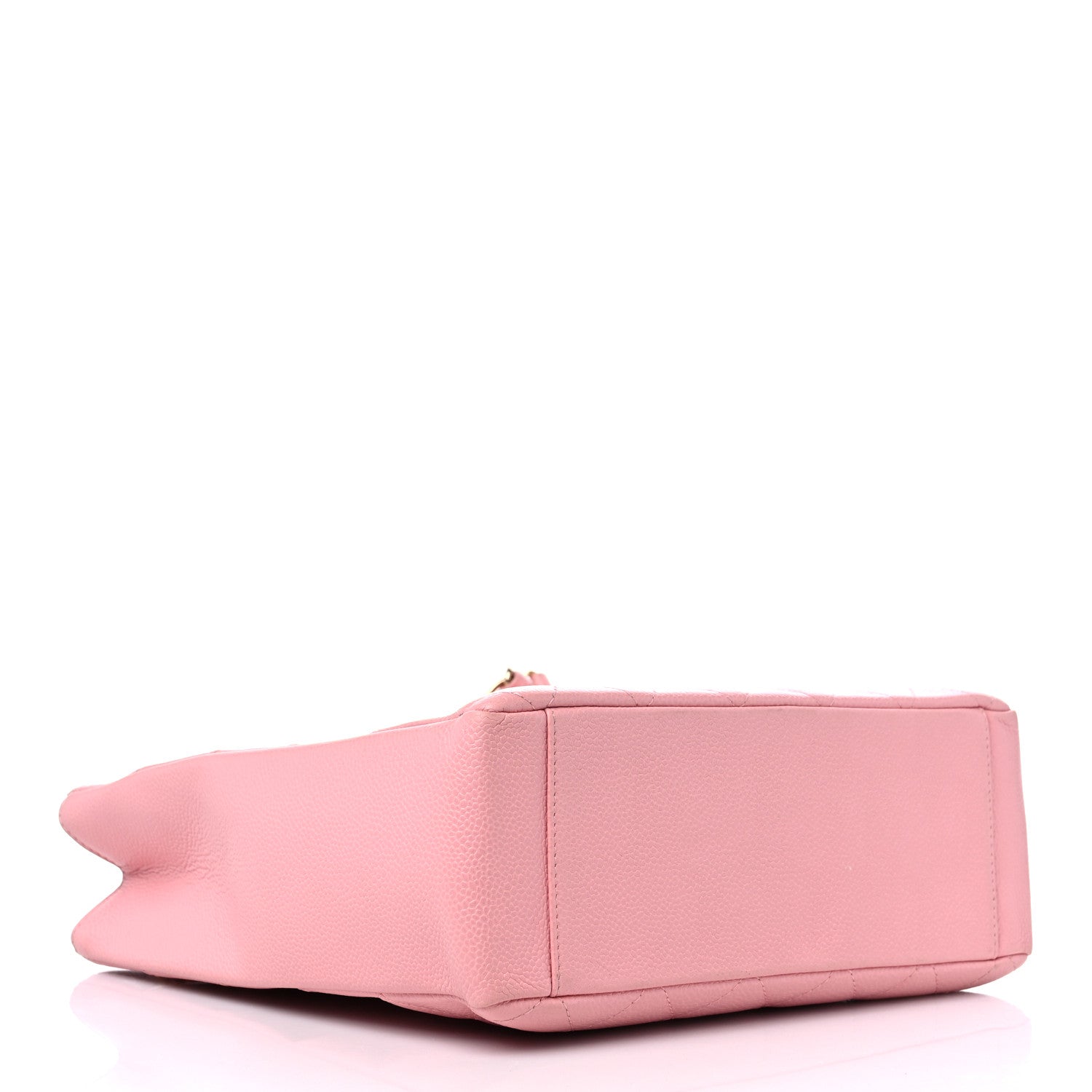 Chanel Caviar Quilted Petit Shopping Tote PST Pink 4 of 10