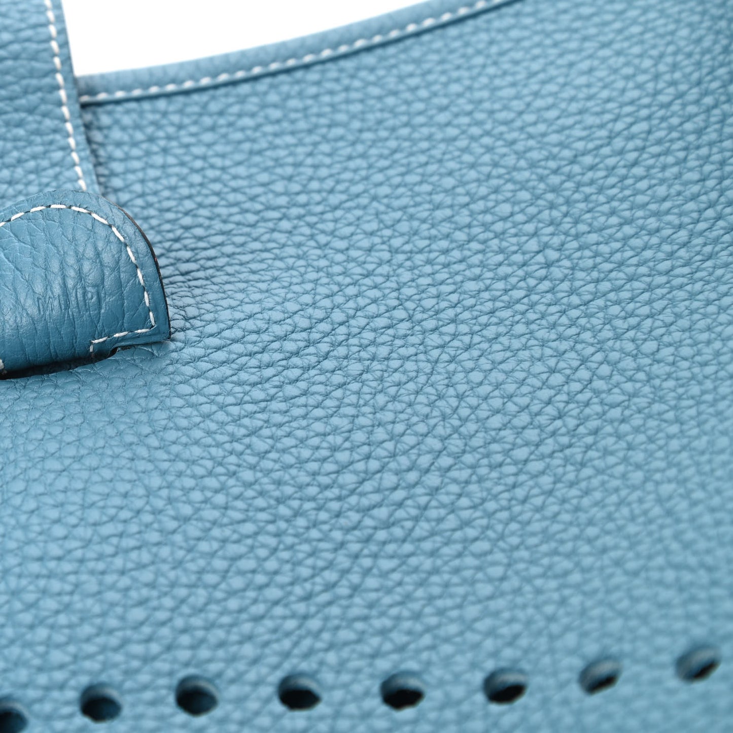 Taurillon Clemence Evelyne III GM Blue Jean