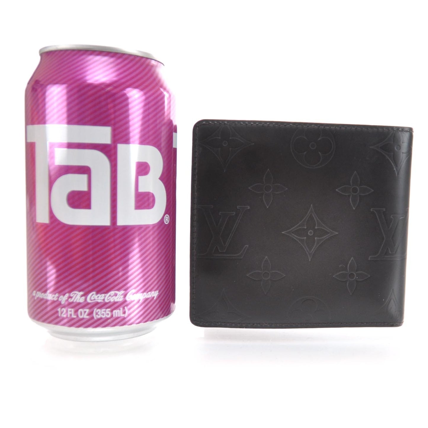 Monogram Glace Compact Wallet Cafe Brown