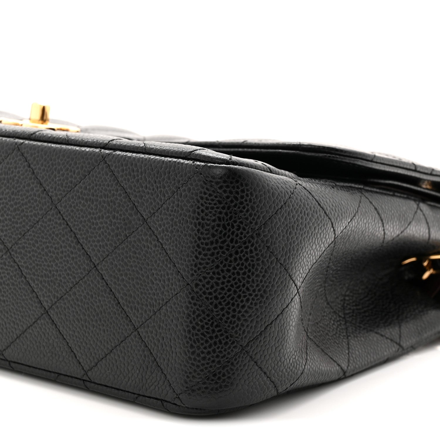 Chanel Caviar Quilted Jumbo Double Flap Black 10 of 10