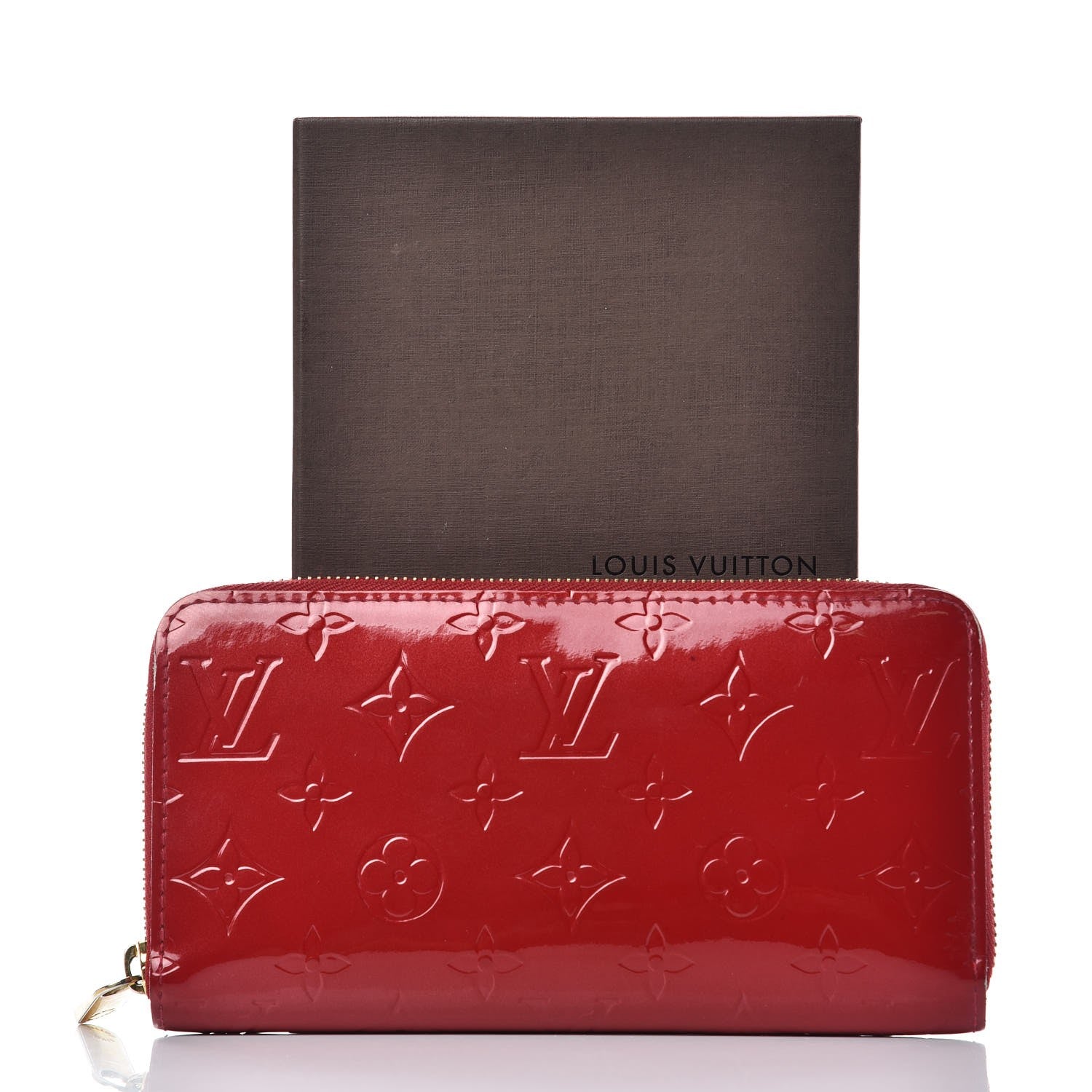 Louis Vuitton Vernis Zippy Wallet Pomme D'Amour 13 of 13