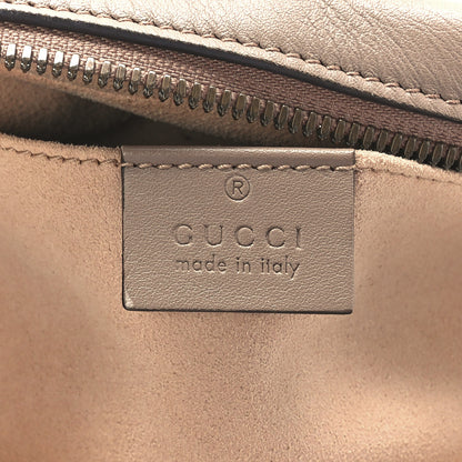 Gucci Calfskin Matelasse Studded Small Pearly GG Marmont Chain Shoulder Bag Porcelain Rose 6 of 12