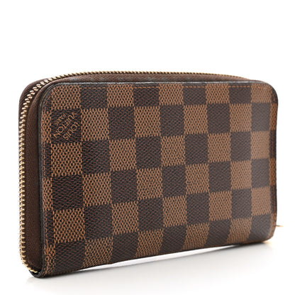 Louis Vuitton Damier Ebene Zippy Compact Wallet 3 of 8