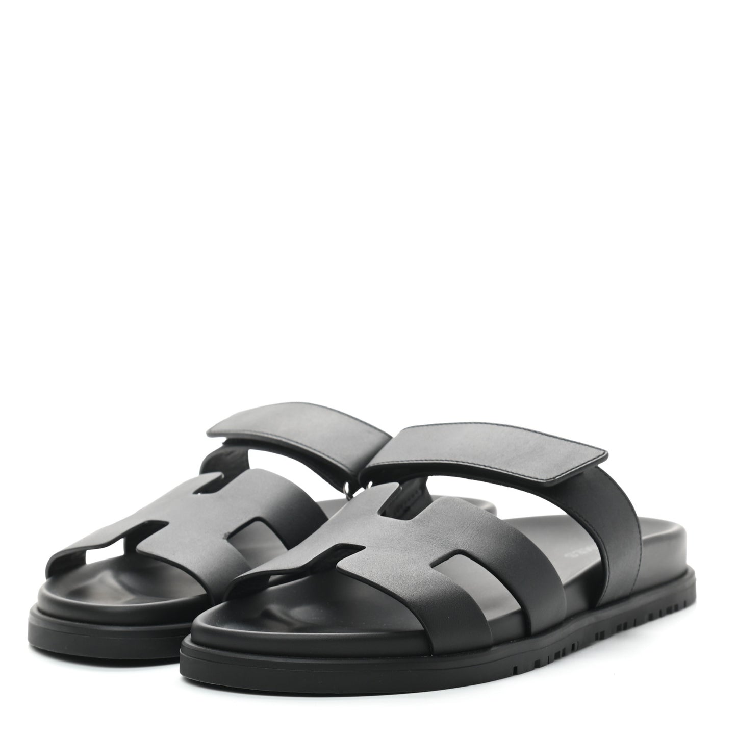 Calfskin Womens Chypre Sandals 37 Black