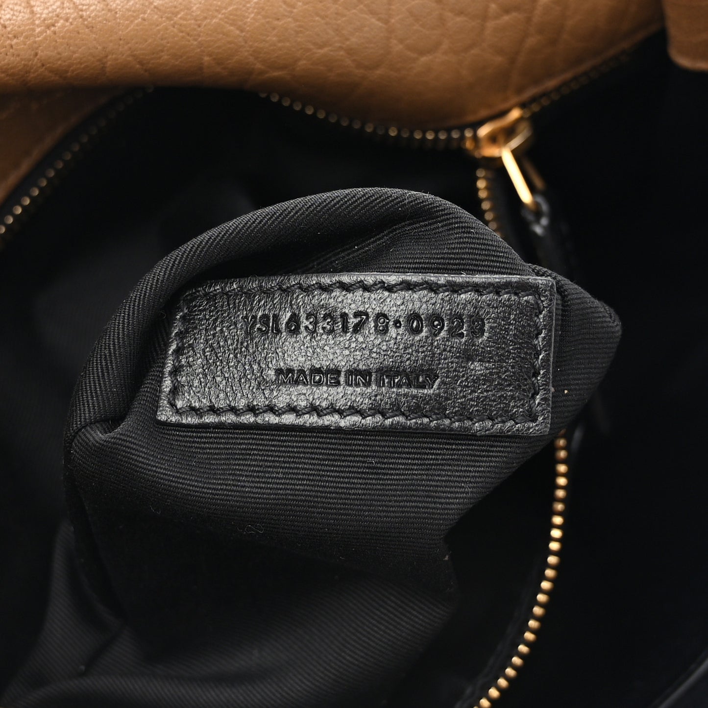 Grained Lambskin Monogram Medium Niki Chain Satchel Dark Cork