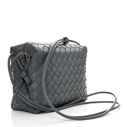 Bottega Veneta Nappa Intrecciato Small Loop Camera Bag Thunder 3 of 11