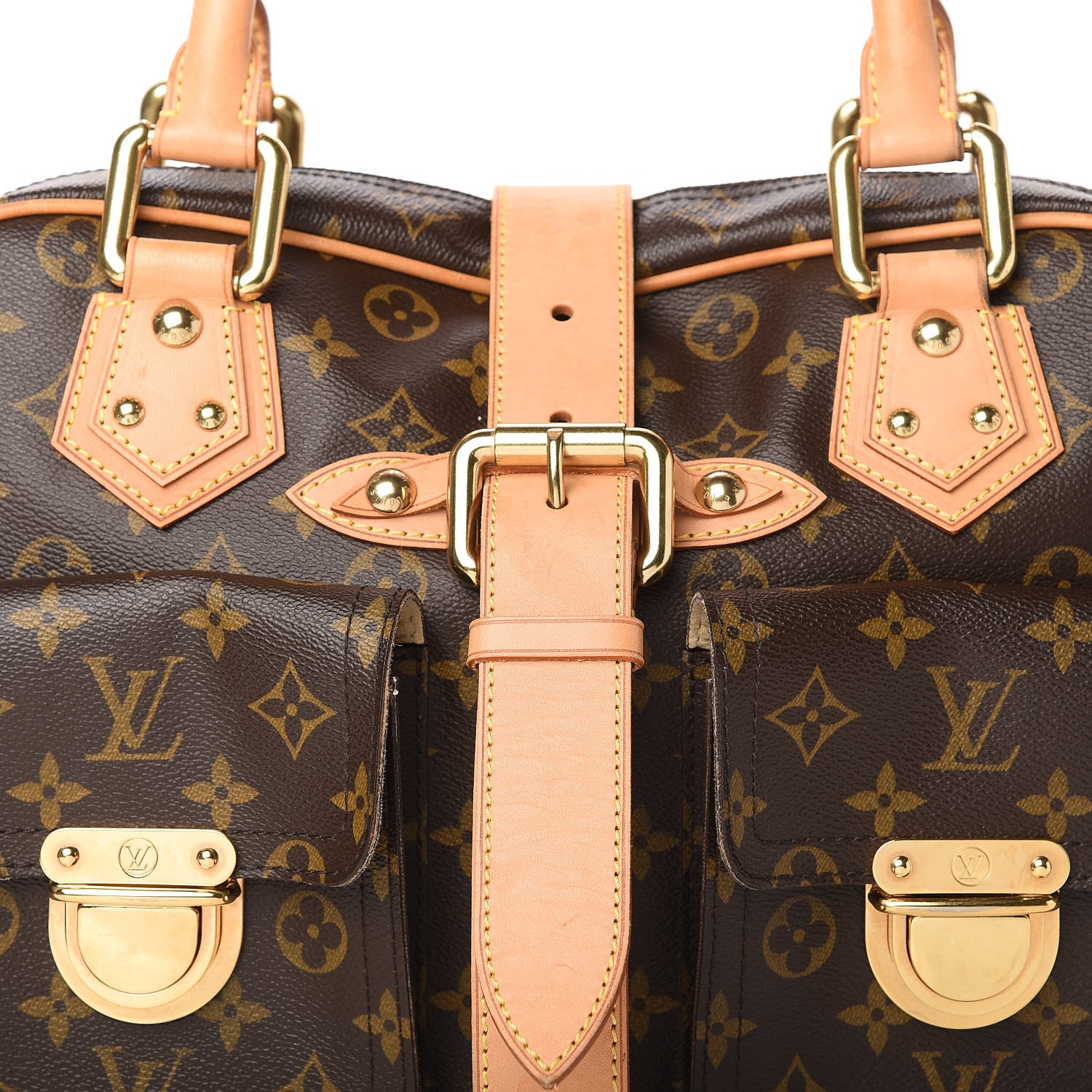 Louis Vuitton Monogram Manhattan GM 17 of 17