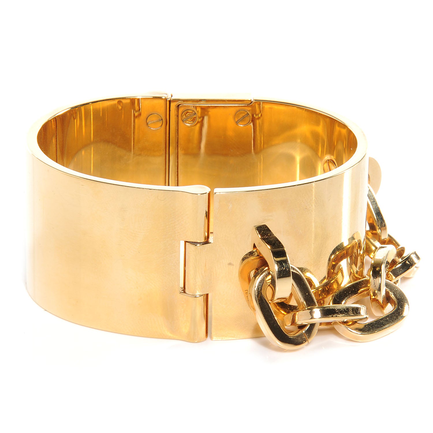 Louis Vuitton Lock Me Manchette Chain Cuff 1 of 5