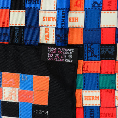 Hermes Silk Bolduc Au Carre Scarf 90 6 of 6