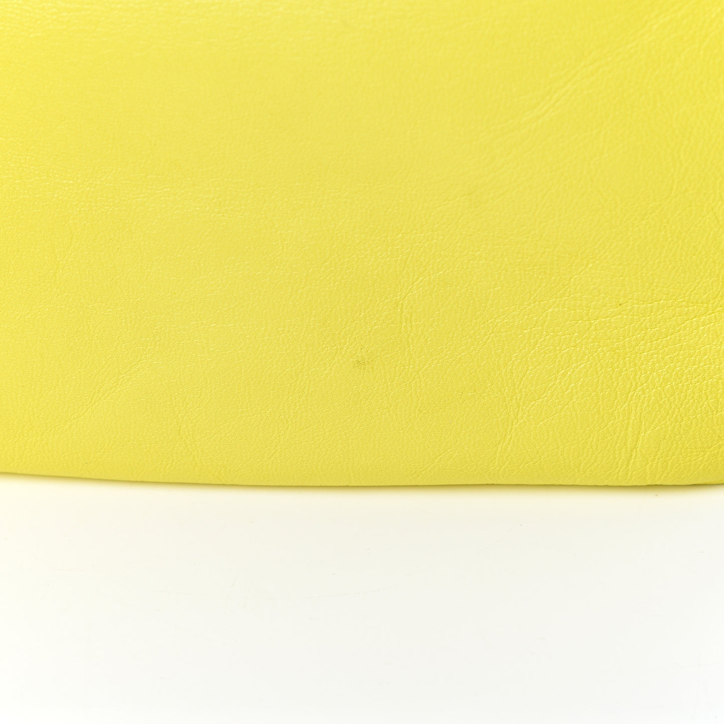 Lambskin Small Trio Crossbody Bag Fluo Yellow