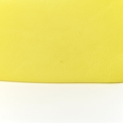 Celine Lambskin Small Trio Crossbody Bag Fluo Yellow 14 of 15