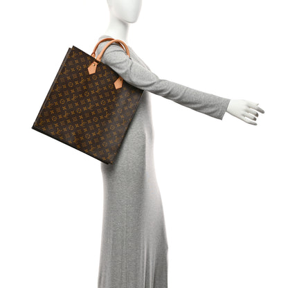 Louis Vuitton Monogram Sac Plat 2 of 10