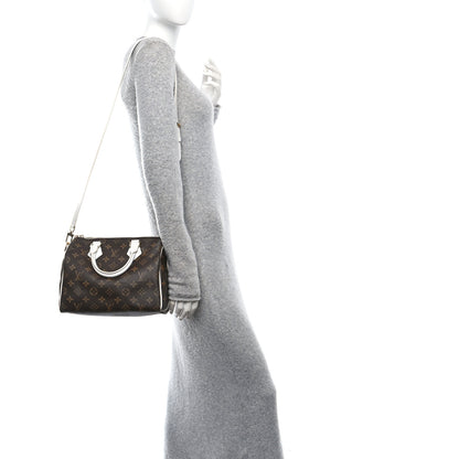 Louis Vuitton Monogram LV Match Speedy Bandouliere 25 White 2 of 11