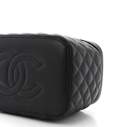 Chanel Caviar Quilted Large Vanity Pouch Black 11 of 12