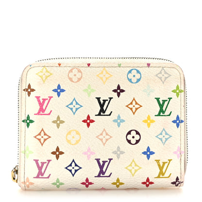 Louis Vuitton Monogram Multicolor Zippy Coin Purse Wallet 1 of 7