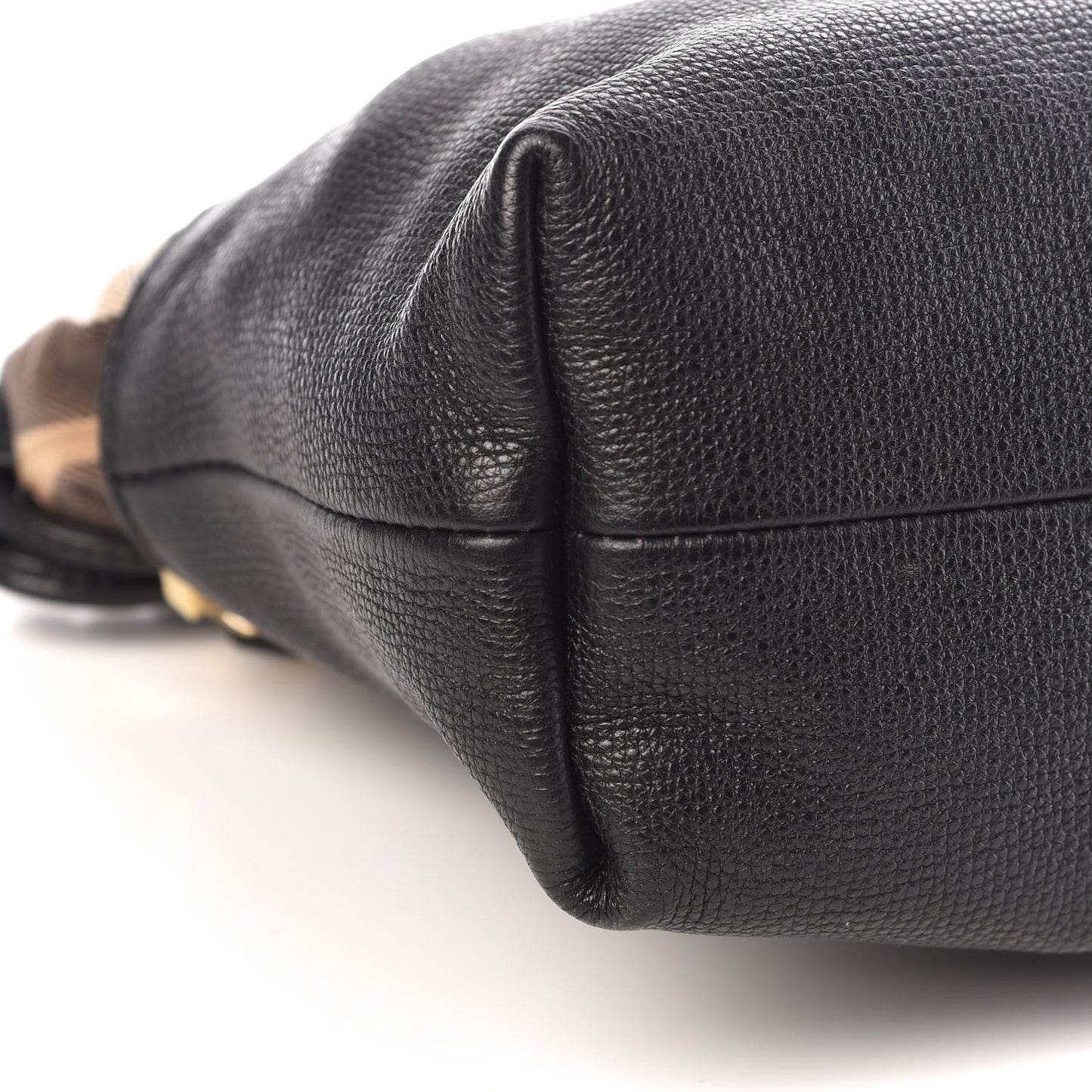 Calfskin House Check Little Crush Black