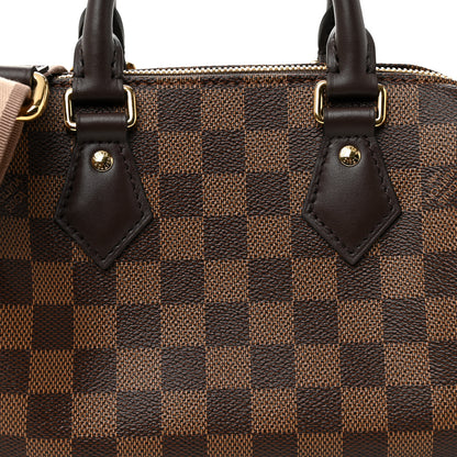Louis Vuitton Damier Ebene Speedy Bandouliere 20 7 of 10