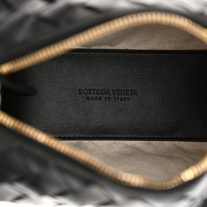 Bottega Veneta Calfskin Intrecciato Small Loop Top Handle Black 6 of 13