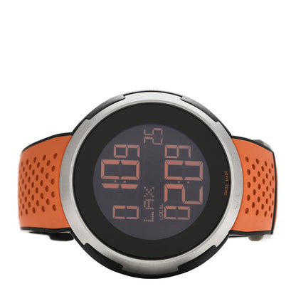 Gucci Stainless Steel Rubber 49mm Digital I-Gucci Sport Watch Black 3 of 6