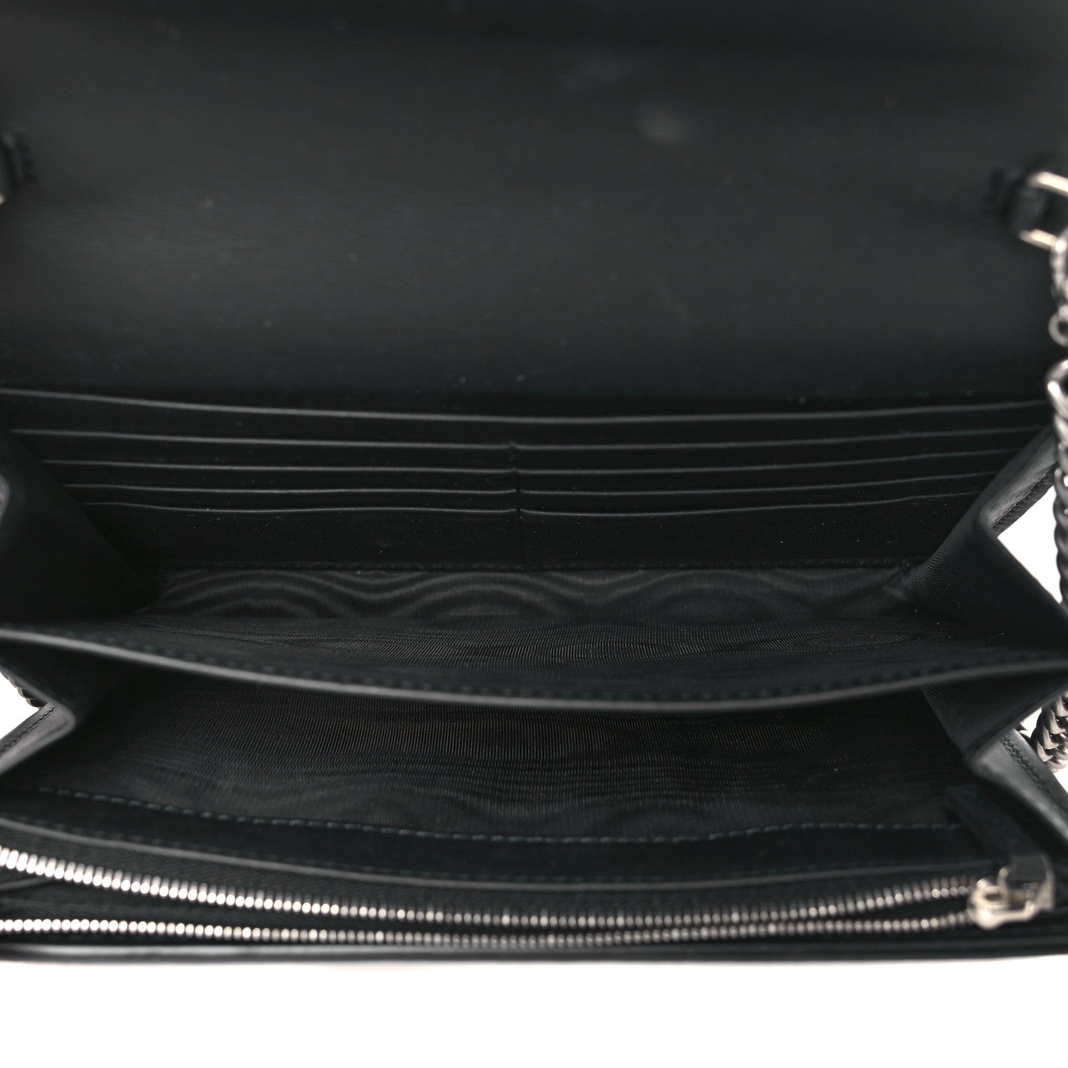 Gucci GG Supreme Monogram Mini Dionysus Chain Wallet Beige Black 5 of 10